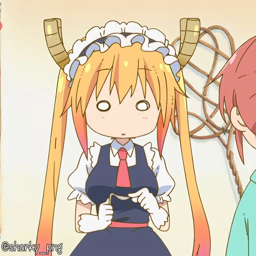 😳 Стикер «Maid Dragon» для Telegram