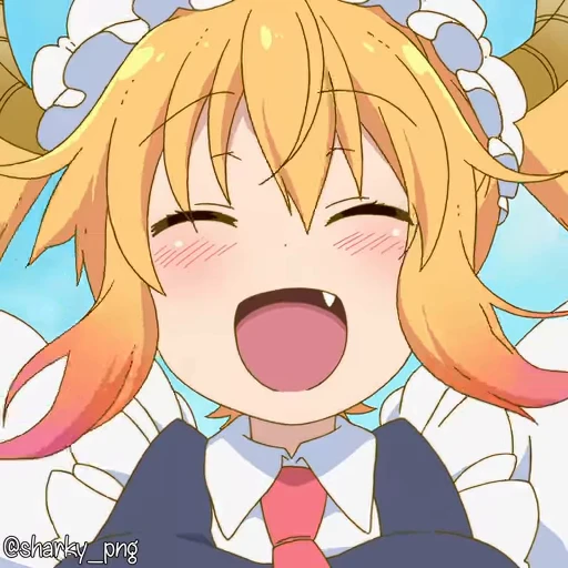 🙌 Стикер «Maid Dragon» для Telegram