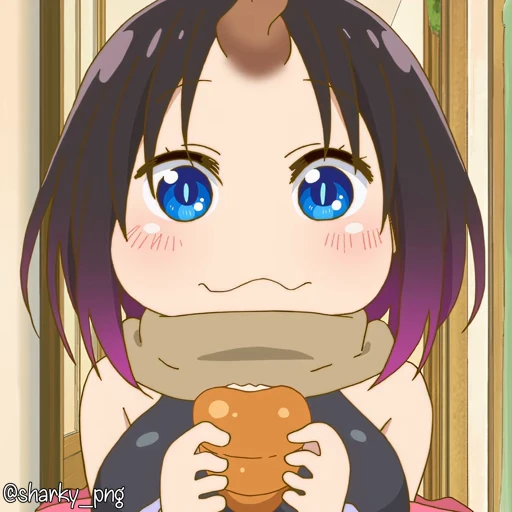 😋 Стикер «Maid Dragon» для Telegram