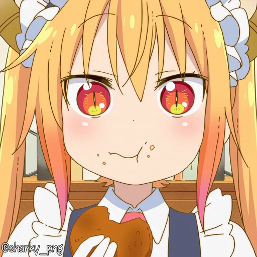 😋 Стикер «Maid Dragon» для Telegram