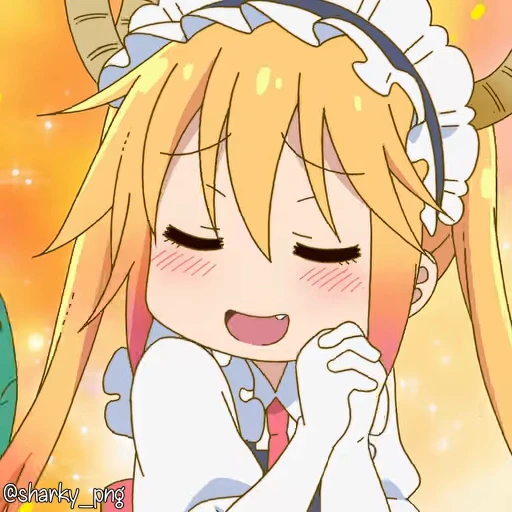 ☺️ Стикер «Maid Dragon» для Telegram