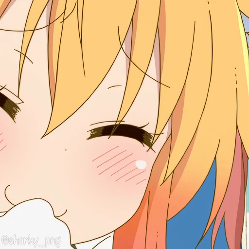😂 Стикер «Maid Dragon» для Telegram