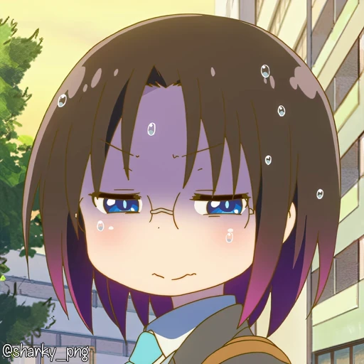 😰 Стикер «Maid Dragon» для Telegram