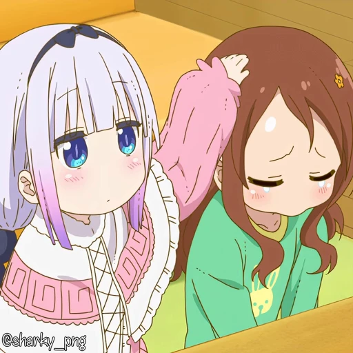 🤗 Стикер «Maid Dragon» для Telegram