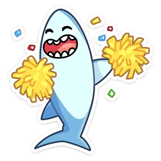 🥳 Стикер «Шарки» для Telegram