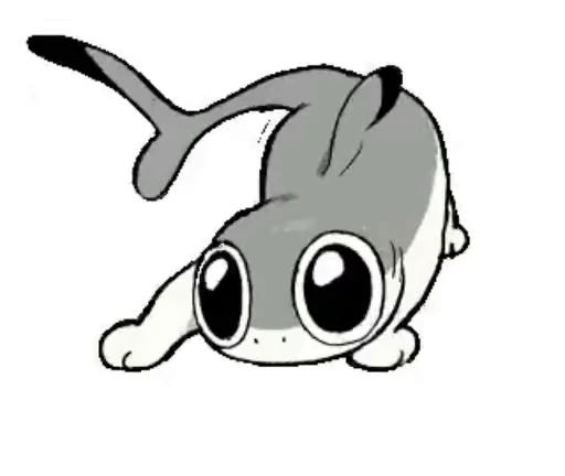 🥺 Стикер «Shark kitty» для Telegram