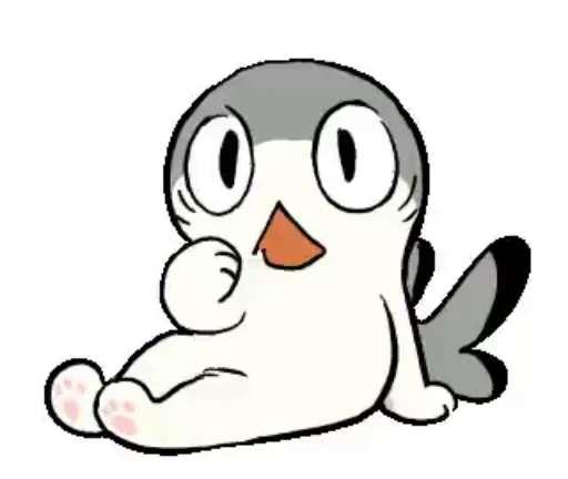 🫢 Стикер «Shark kitty» для Telegram