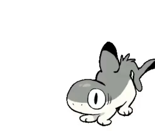 😨 Стикер «Shark kitty» для Telegram