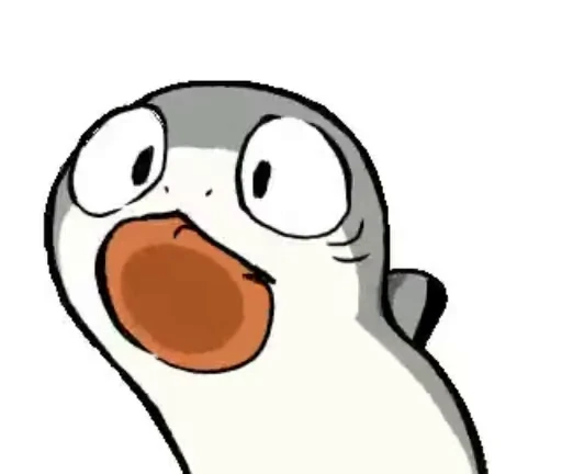 😛 Стикер «Shark kitty» для Telegram