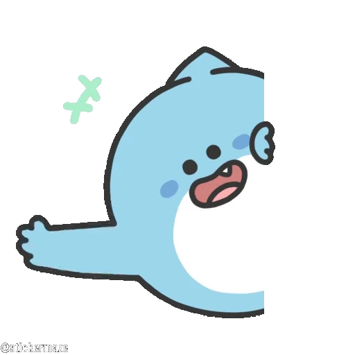 👋 Стикер «Sharkooo» для Telegram