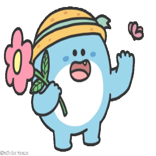 🌸 Стикер «Sharkooo» для Telegram