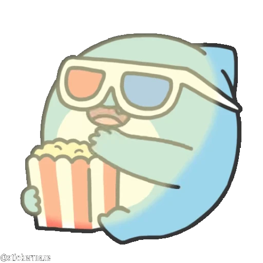 🍿 Стикер «Sharkooo» для Telegram