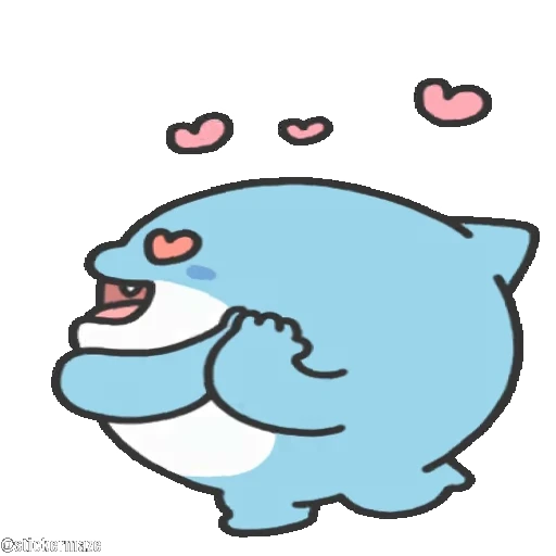 😍 Стикер «Sharkooo» для Telegram