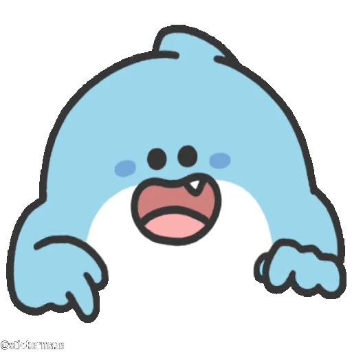 😚 Стикер «Sharkooo» для Telegram