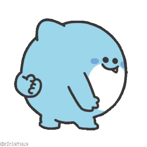 👀 Стикер «Sharkooo» для Telegram