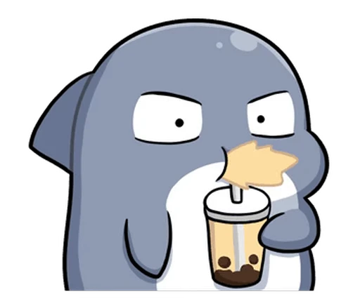 🥤 Стикер «Sharko» для Telegram