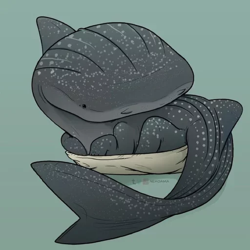 Стикерпак Shark pups для Telegram