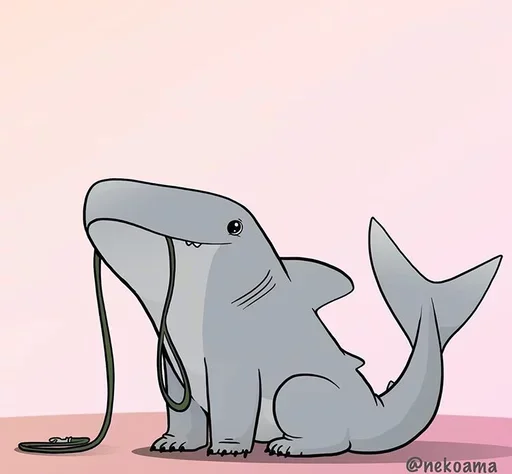 🥺 Стикер «Shark pups» для Telegram