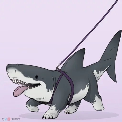 🥺 Стикер «Shark pups» для Telegram