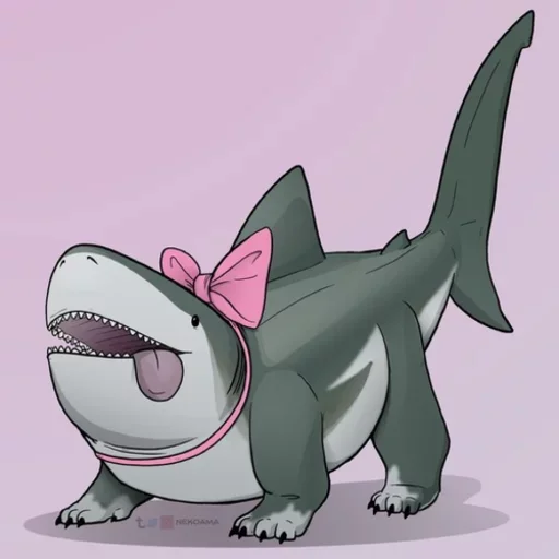 🥳 Стикер «Shark pups» для Telegram