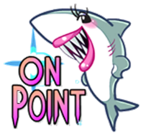 💥 Стикер «Sharks» для Telegram