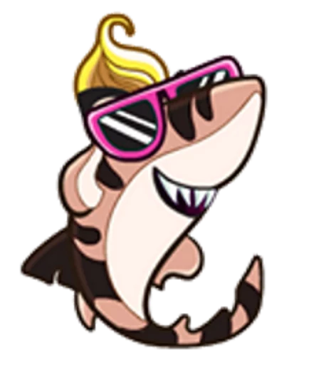 😎 Стикер «Sharks» для Telegram