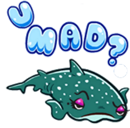😐 Стикер «Sharks» для Telegram