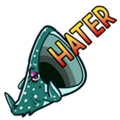 😡 Стикер «Sharks» для Telegram