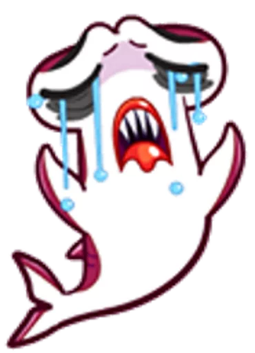 😭 Стикер «Sharks» для Telegram