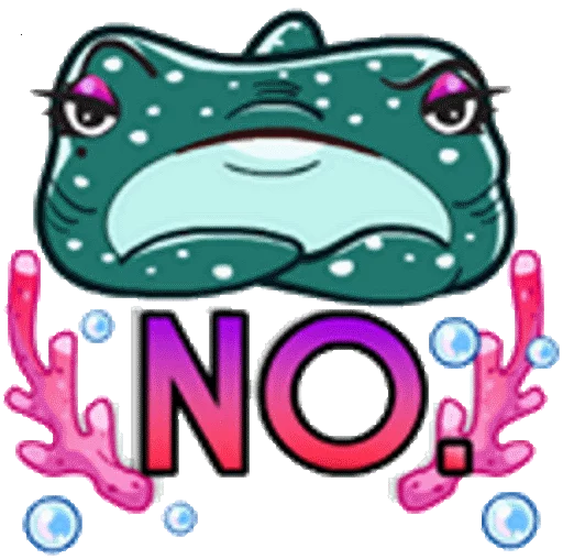 😷 Стикер «Sharks» для Telegram