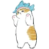 ☺️ Эмодзи «Акула и котята» для Telegram