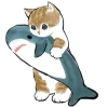 😶 Эмодзи «Акула и котята» для Telegram