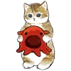🦑 Эмодзи «Акула и котята» для Telegram