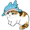😵‍💫 Эмодзи «Акула и котята» для Telegram