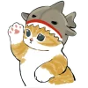 🐾 Эмодзи «Акула и котята» для Telegram
