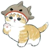 🐾 Эмодзи «Акула и котята» для Telegram