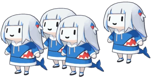 👯‍♀️ Стикер «sharkstickers» для Telegram