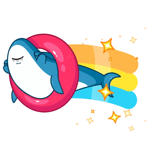 🚀 Стикер «Акула» для Telegram
