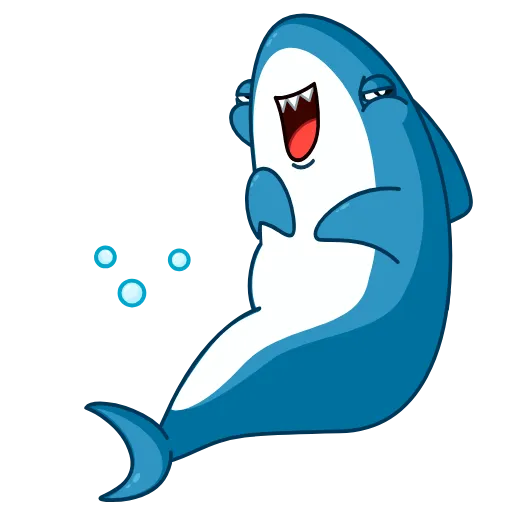 😂 Стикер «Акула» для Telegram