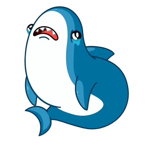 😭 Стикер «Акула» для Telegram