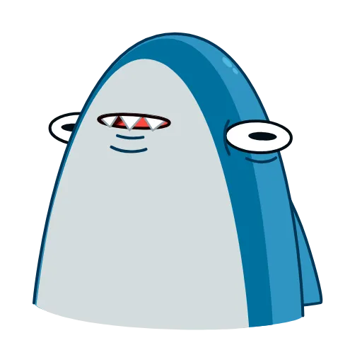 😑 Стикер «Акула» для Telegram