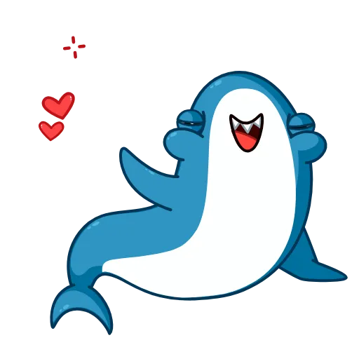 🥰 Стикер «Акула» для Telegram