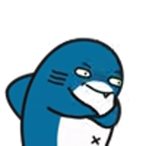 😊 Эмодзи «Sharky» для Telegram