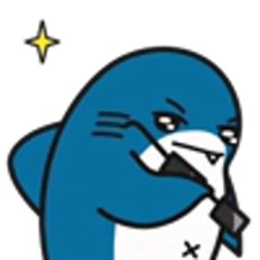😊 Эмодзи «Sharky» для Telegram