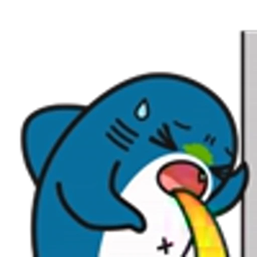 😊 Эмодзи «Sharky» для Telegram