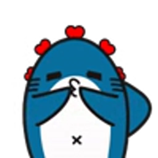 😊 Эмодзи «Sharky» для Telegram