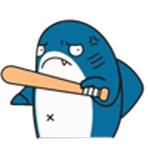 😊 Эмодзи «Sharky» для Telegram