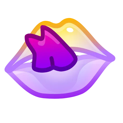 💎 Эмодзи «Sharp Tongue» для Telegram