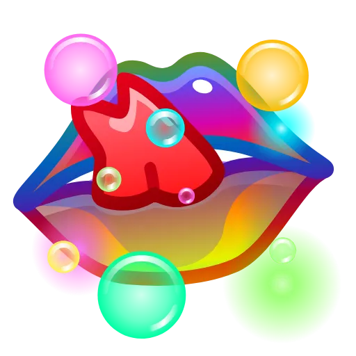 Стикерпак Sharp Tongue для Telegram