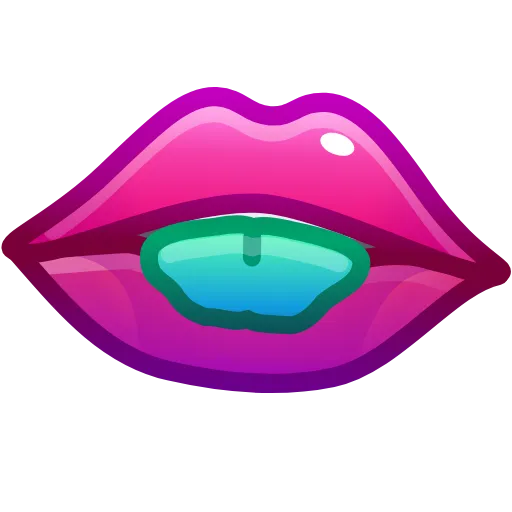 💎 Эмодзи «Sharp Tongue» для Telegram